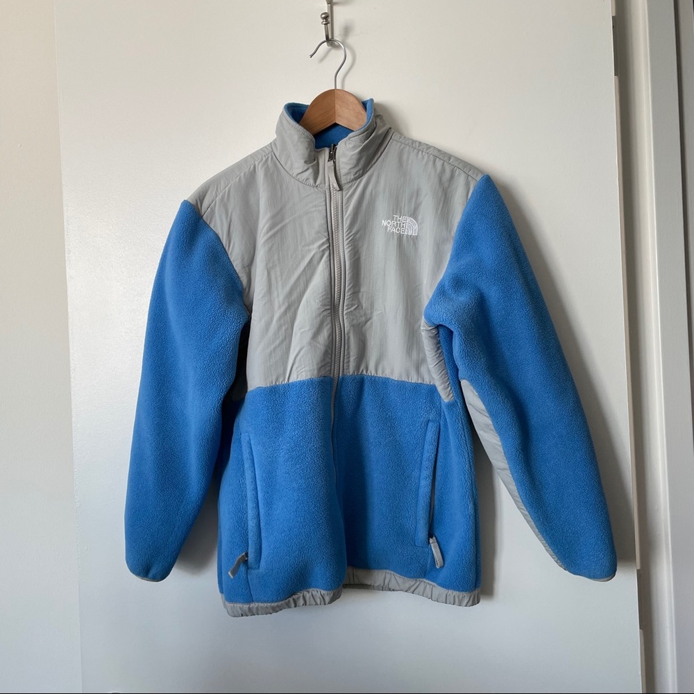 Girl’s Blue North Face Fleece Jacket